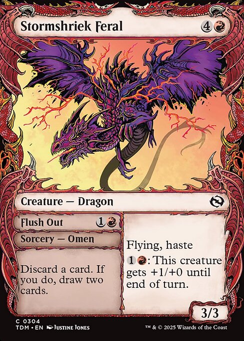 TDM: Stormshriek Feral (Showcase) (Foil)