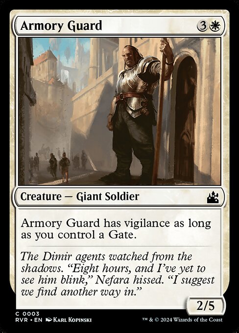 RVR: Armory Guard