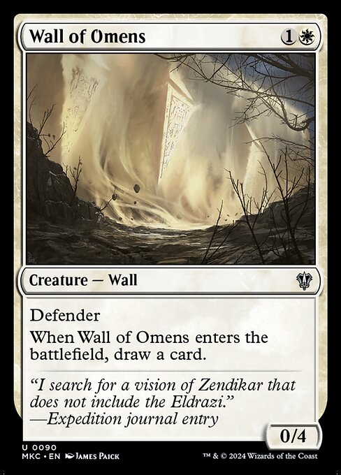 MKC: Wall of Omens