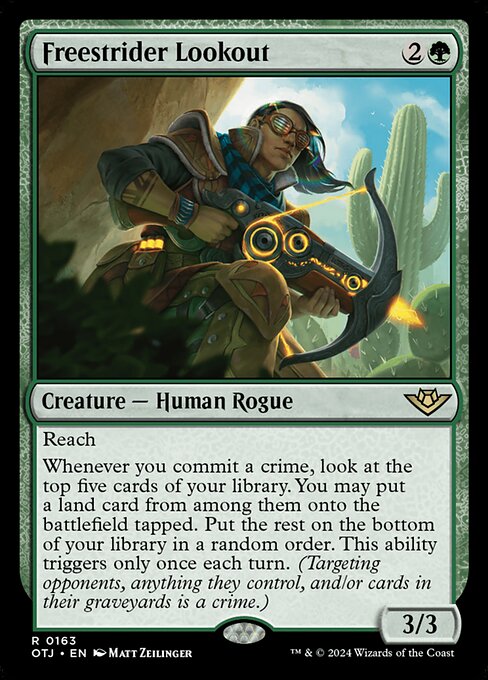 OTJ: Freestrider Lookout (Foil)