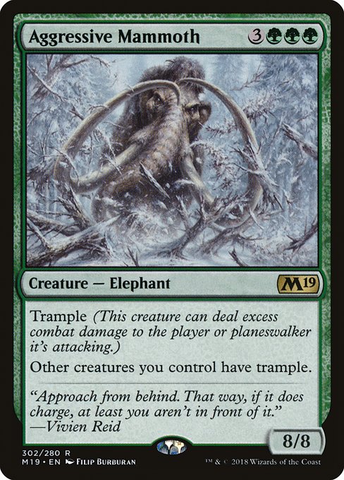 M19: Aggressive Mammoth