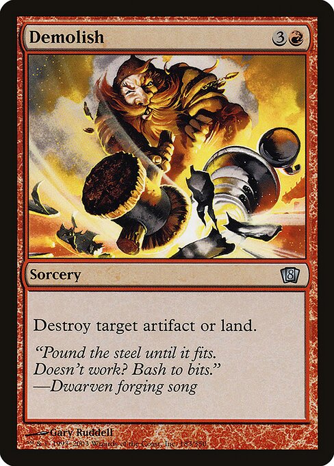 8ED: Demolish (Foil)