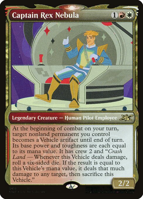 UNF: Captain Rex Nebula (Showcase) (Galaxy Foil)