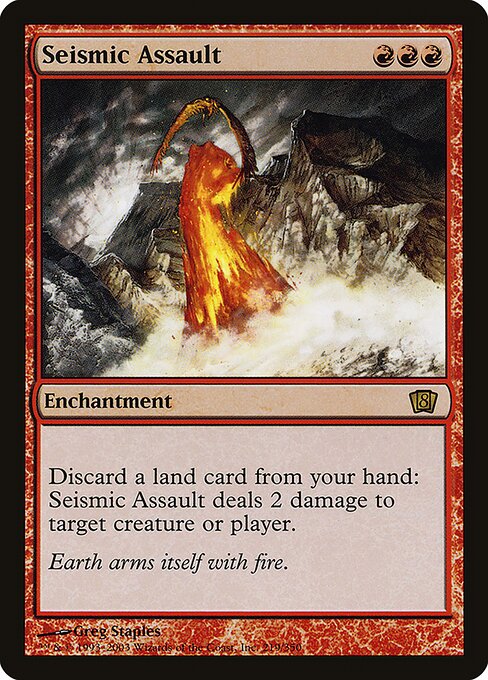 8ED: Seismic Assault (Foil)