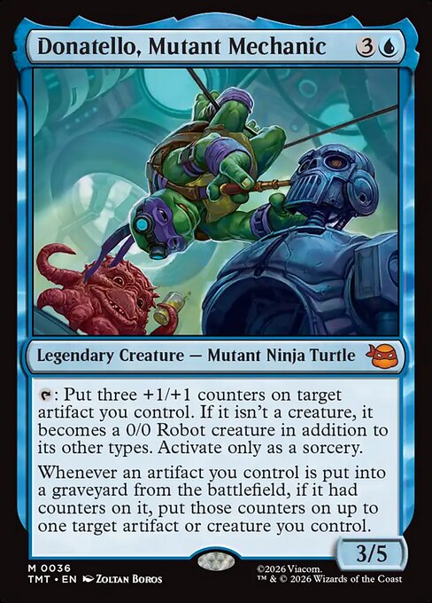TMT: Donatello, Mutant Mechanic (Foil)