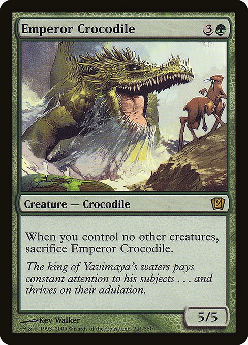 9ED: Emperor Crocodile (Foil)