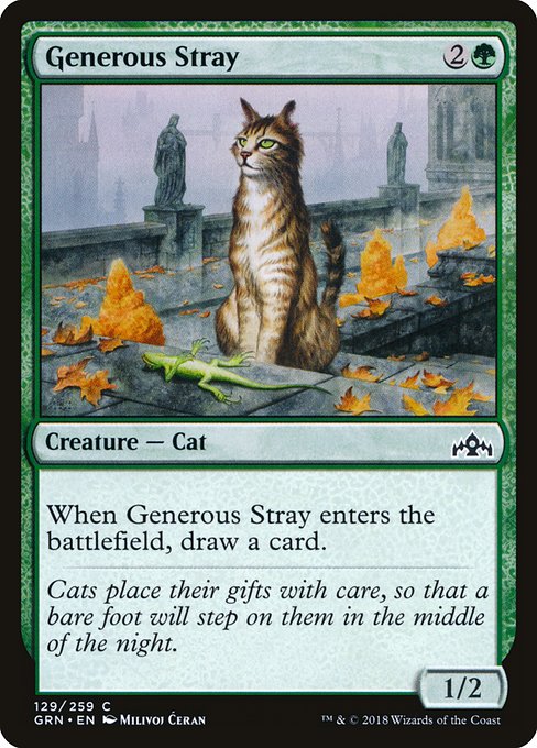 GRN: Generous Stray (Foil)
