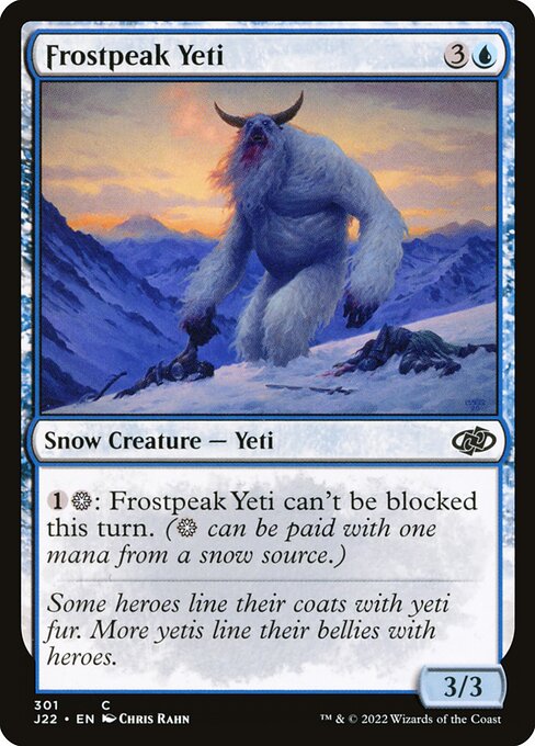 J22: Frostpeak Yeti