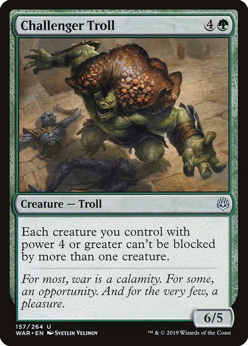 WAR: Challenger Troll