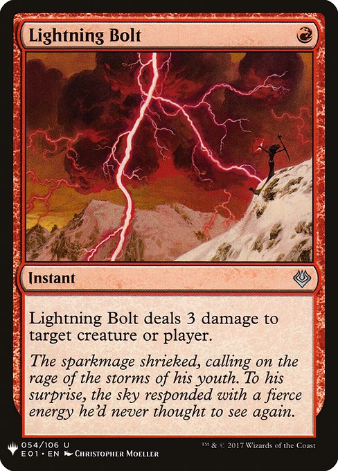 PLST: Lightning Bolt (E01)