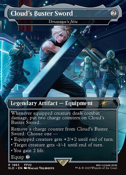 SLD: Cloud's Buster Sword - Umezawa's Jitte