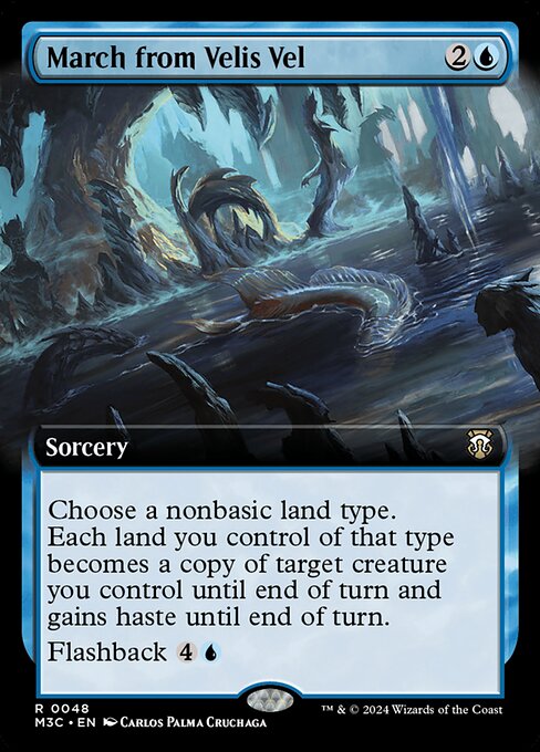 M3C: March from Velis Vel (Extended Art) (Foil)