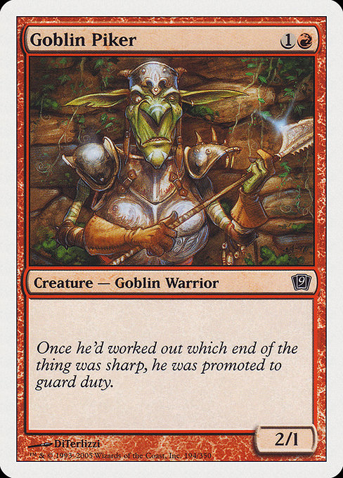 9ED: Goblin Piker