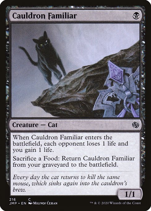 JMP: Cauldron Familiar