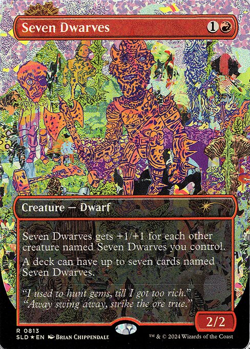 SLD: Seven Dwarves (0813) (Foil)