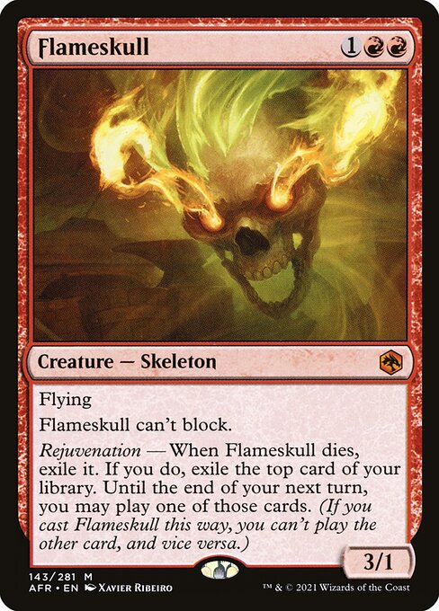 AFR: Flameskull (Foil)