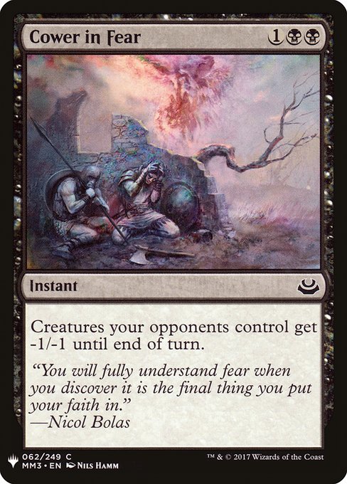 PLST: Cower in Fear