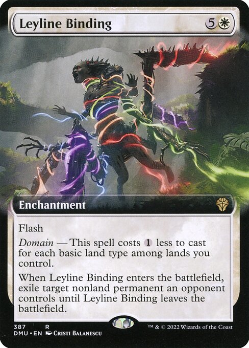 DMU: Leyline Binding (Extended Art) (Foil)