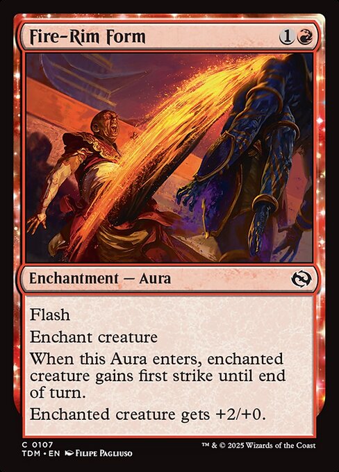 TDM: Fire-Rim Form (Foil)
