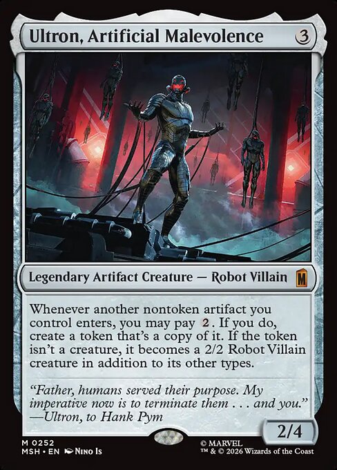 MSH: Ultron, Artificial Malevolence