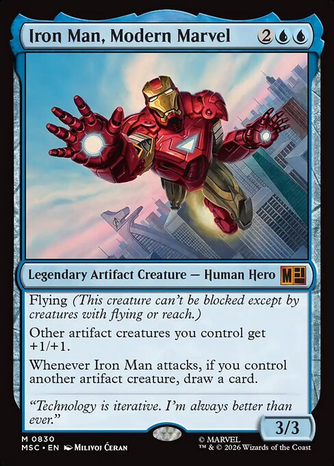 MSC: Iron Man, Modern Marvel (Foil)