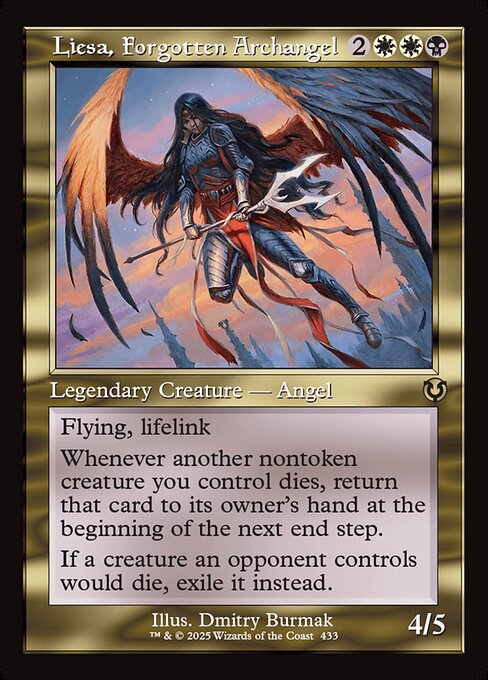 INR: Liesa, Forgotten Archangel (Retro Frame) (Foil)