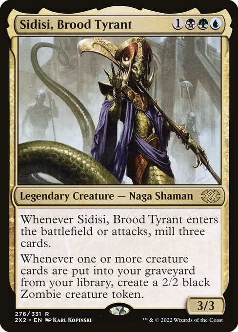 2X2: Sidisi, Brood Tyrant (Foil)