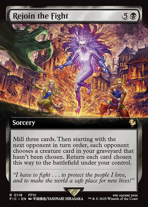 FIC: Rejoin the Fight (Extended Art)