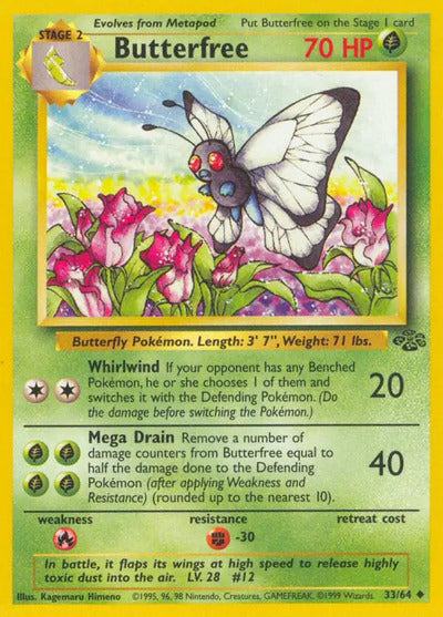 Butterfree 33/64 Unlimited Jungle