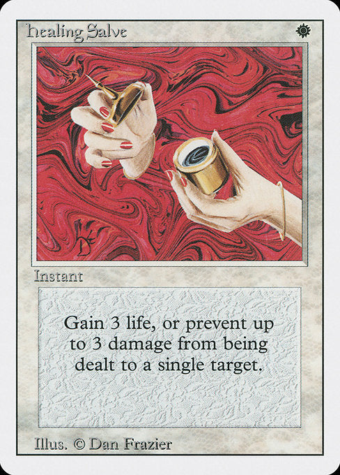 3ED: Healing Salve