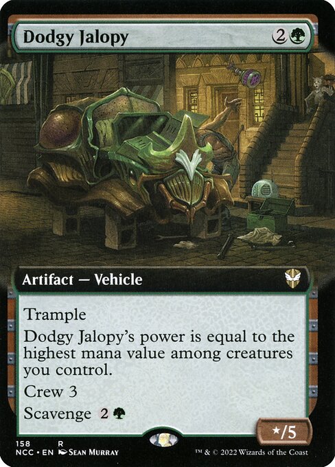 NCC: Dodgy Jalopy (Extended Art)