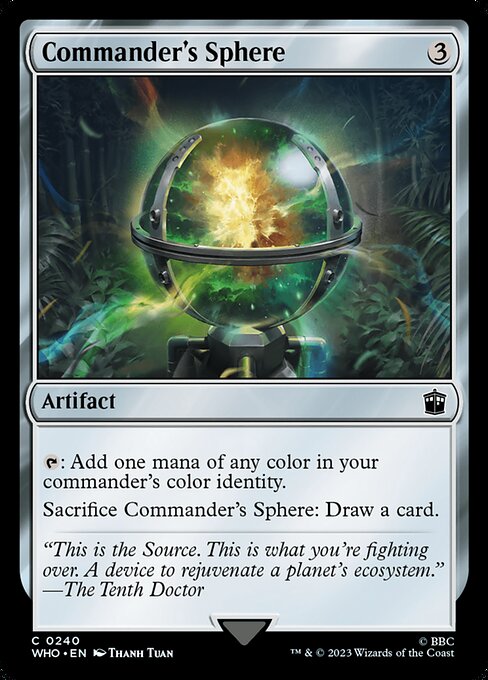 WHO: Commander's Sphere (Foil)