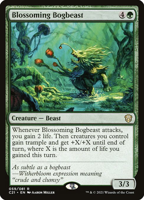 C21: Blossoming Bogbeast