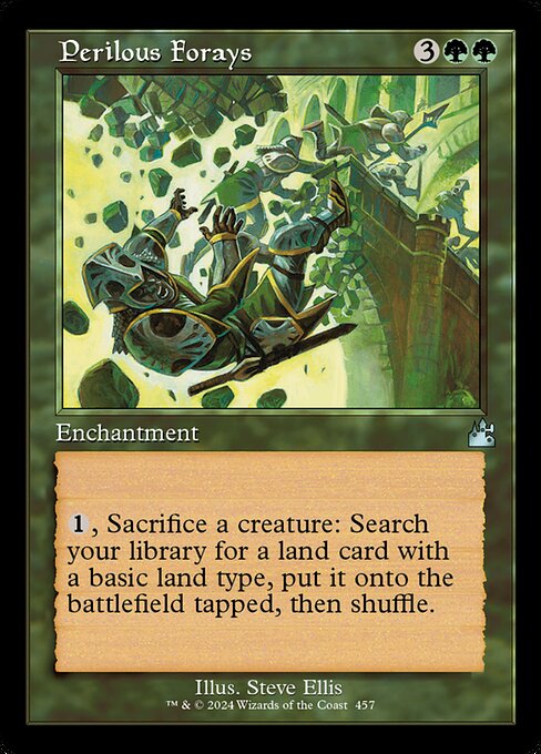 RVR: Perilous Forays (Retro Frame) (Foil)