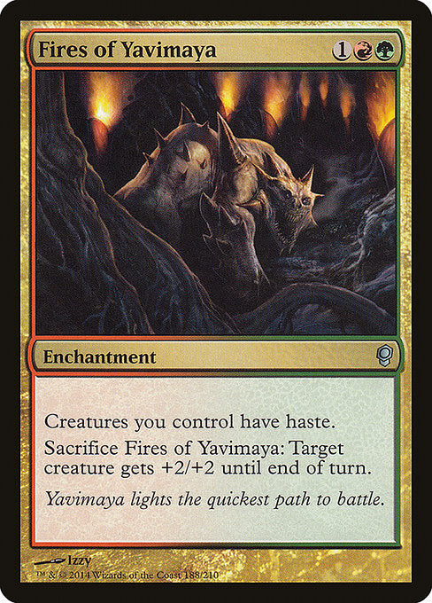 CNS: Fires of Yavimaya (Foil)