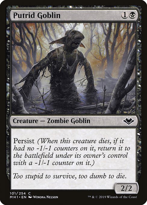 MH1: Putrid Goblin (Foil)