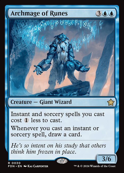 FDN: Archmage of Runes (Foil)