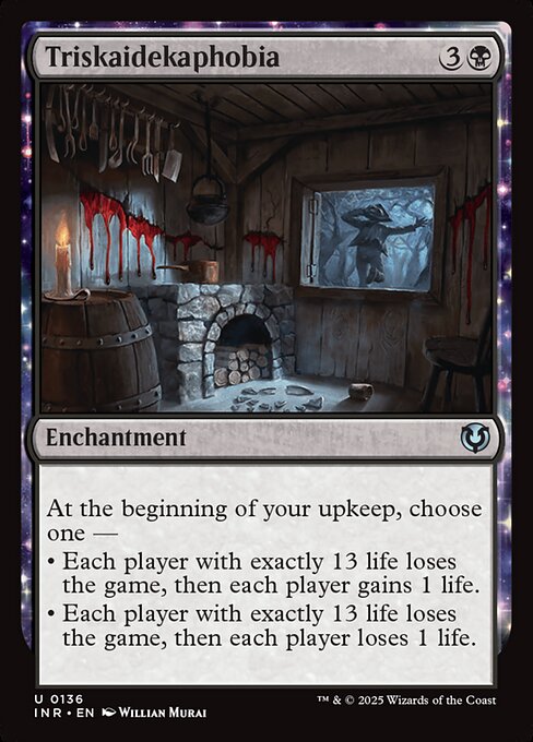 INR: Triskaidekaphobia (Foil)
