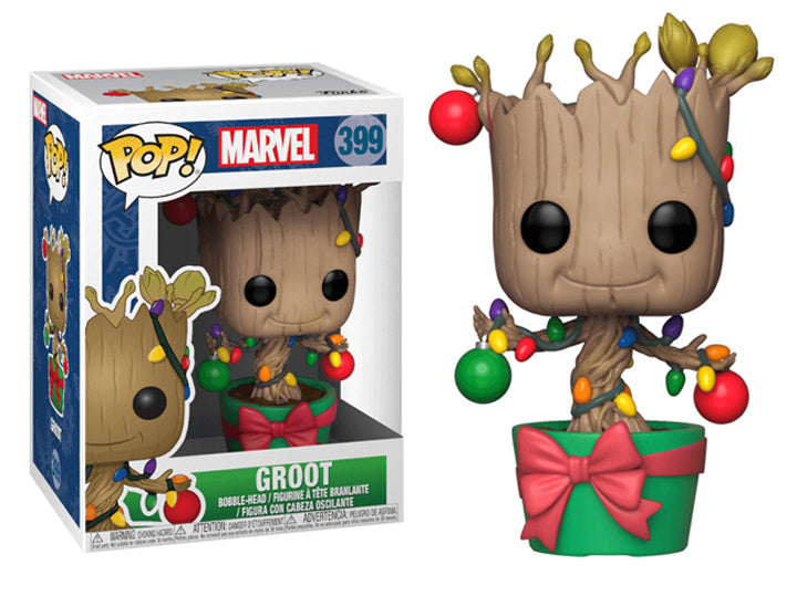 Marvel - Holiday: Groot with Lights Pop! Vinyl Figure (399)