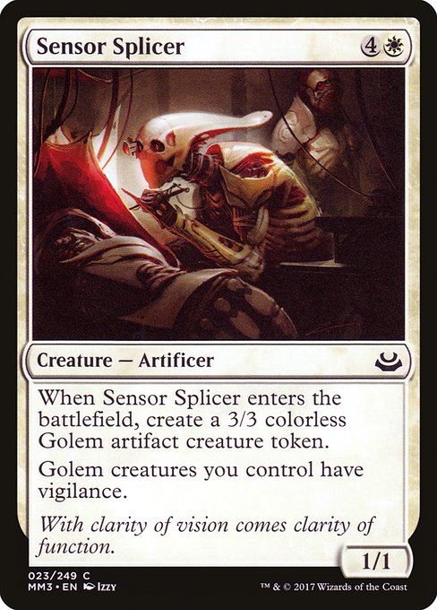 MM3: Sensor Splicer