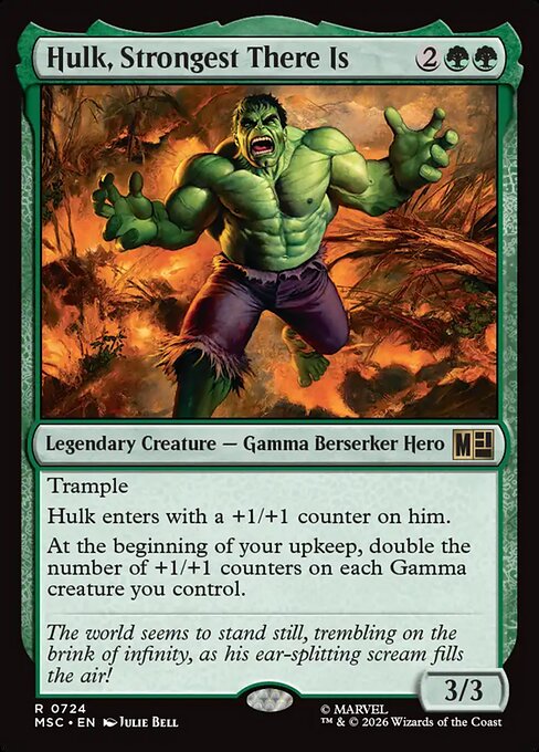 MSC: Hulk, Strongest There Is