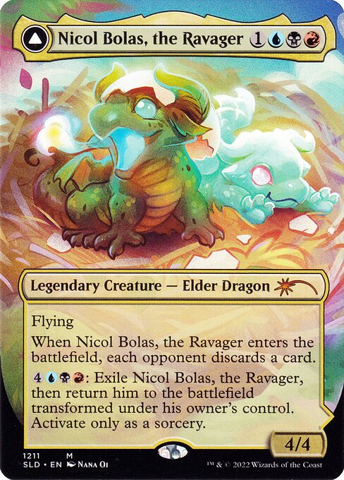 SLD: Nicol Bolas, the Ravager (Display Commander) - Thick Stock