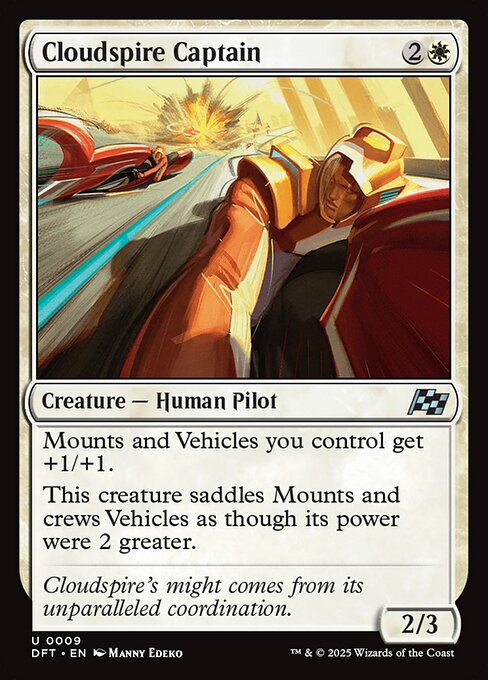 DFT: Cloudspire Captain (Foil)
