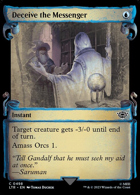 LTR: Deceive the Messenger (Showcase Scrolls) (Foil)