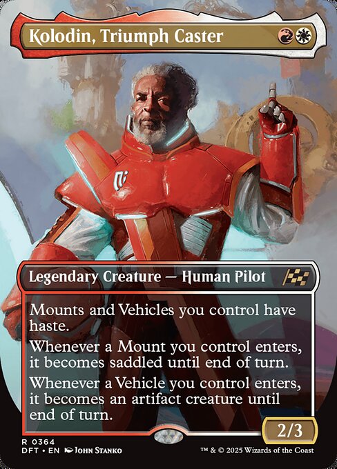 DFT: Kolodin, Triumph Caster (Borderless) (Foil)