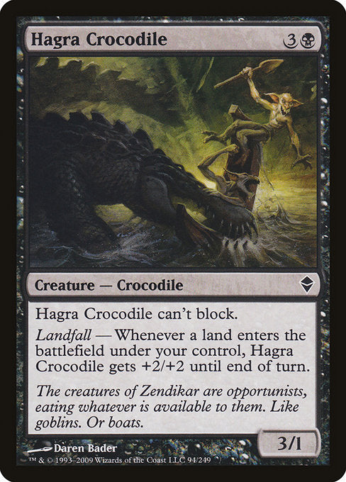 ZEN: Hagra Crocodile