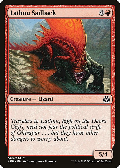 AER: Lathnu Sailback (Foil)