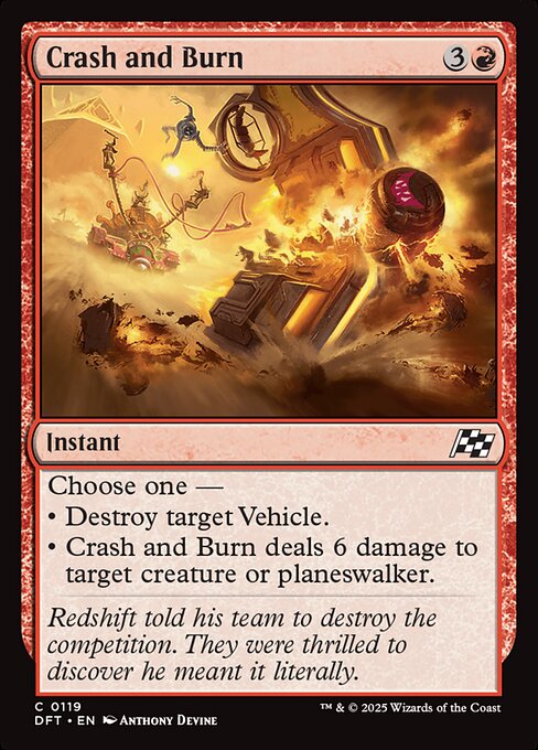 DFT: Crash and Burn (Foil)