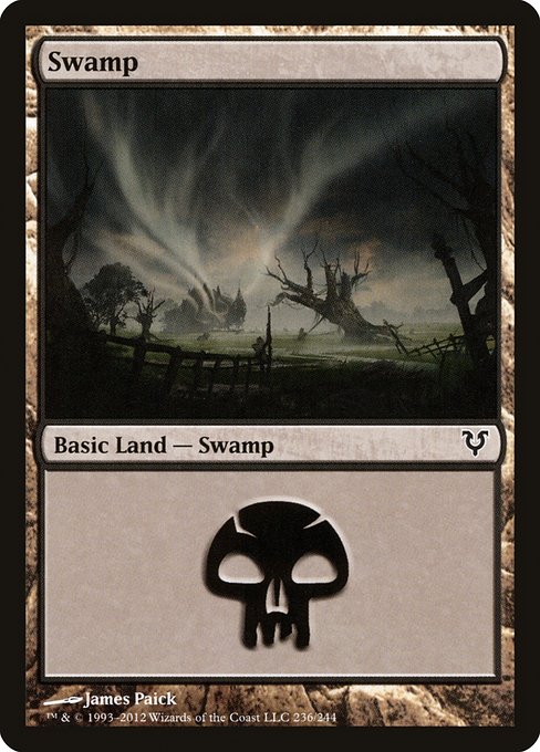 AVR: Swamp (236) (Foil)