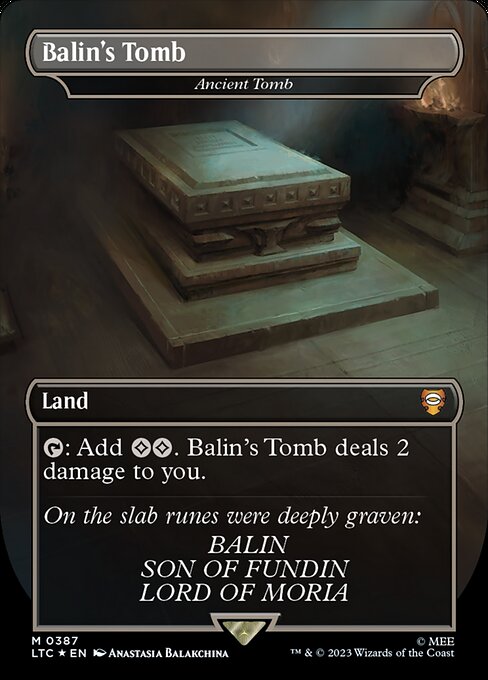 LTC: Balin's Tomb - Ancient Tomb (Surge Foil)
